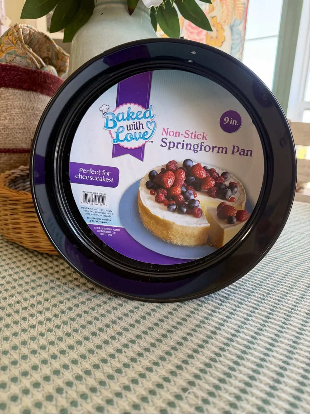 New Hobby Lobby Baked with Love 9-inch non-stick springform pan baking pan